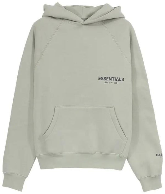 Fear of God Essentials x SSENSE Pullover Hoodie 'Green Concrete'
