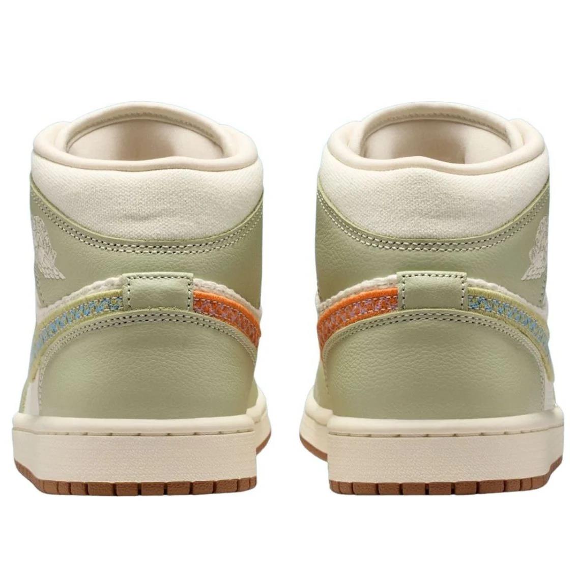 Jordan 1 Mid SE Olive Aura (Women's)