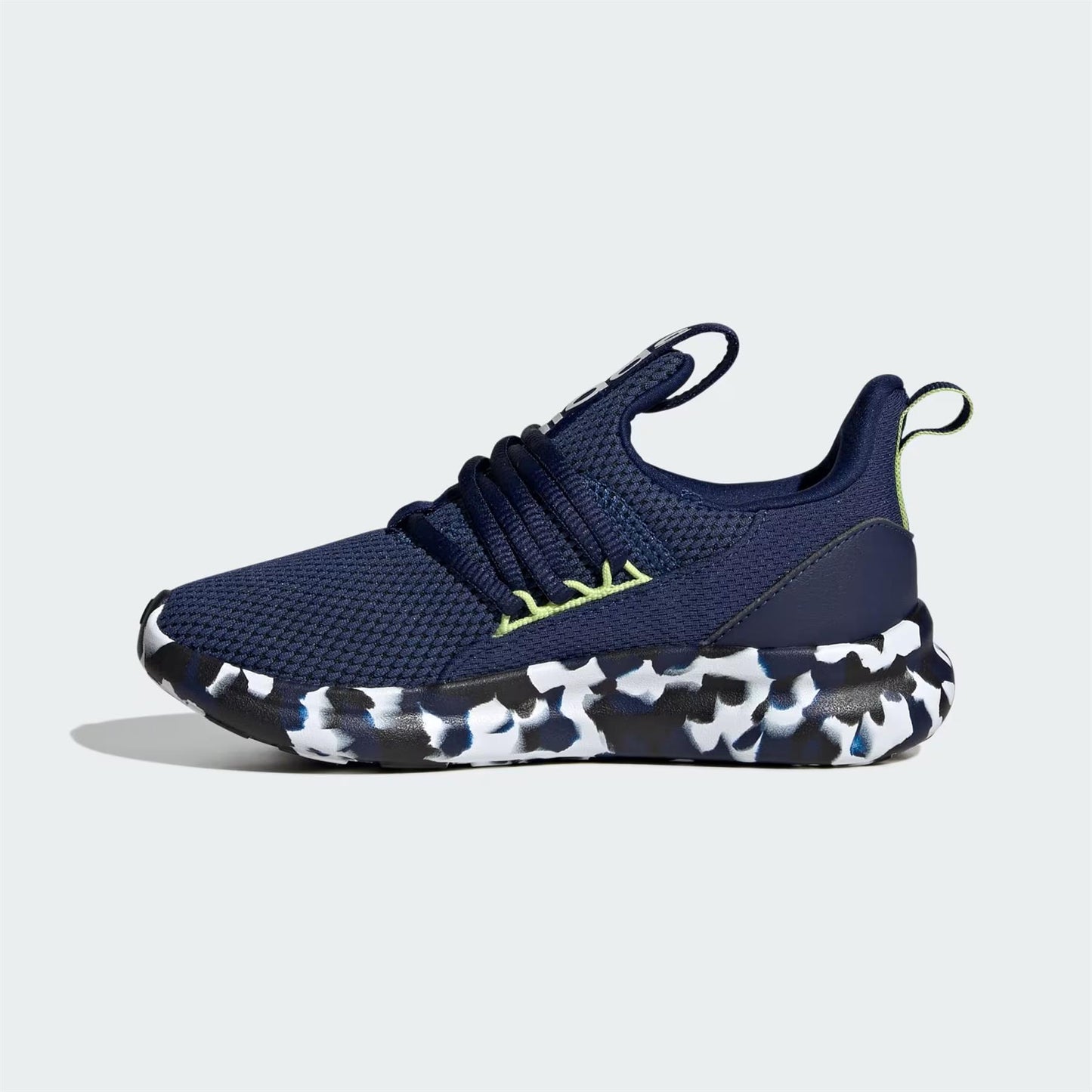 Adidas Lite Racer Adapt 7.0 Dark Blue Cloud White Pulse Lime (GS)