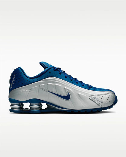 Nike Shox R4 
Court Blue Metallic Silver