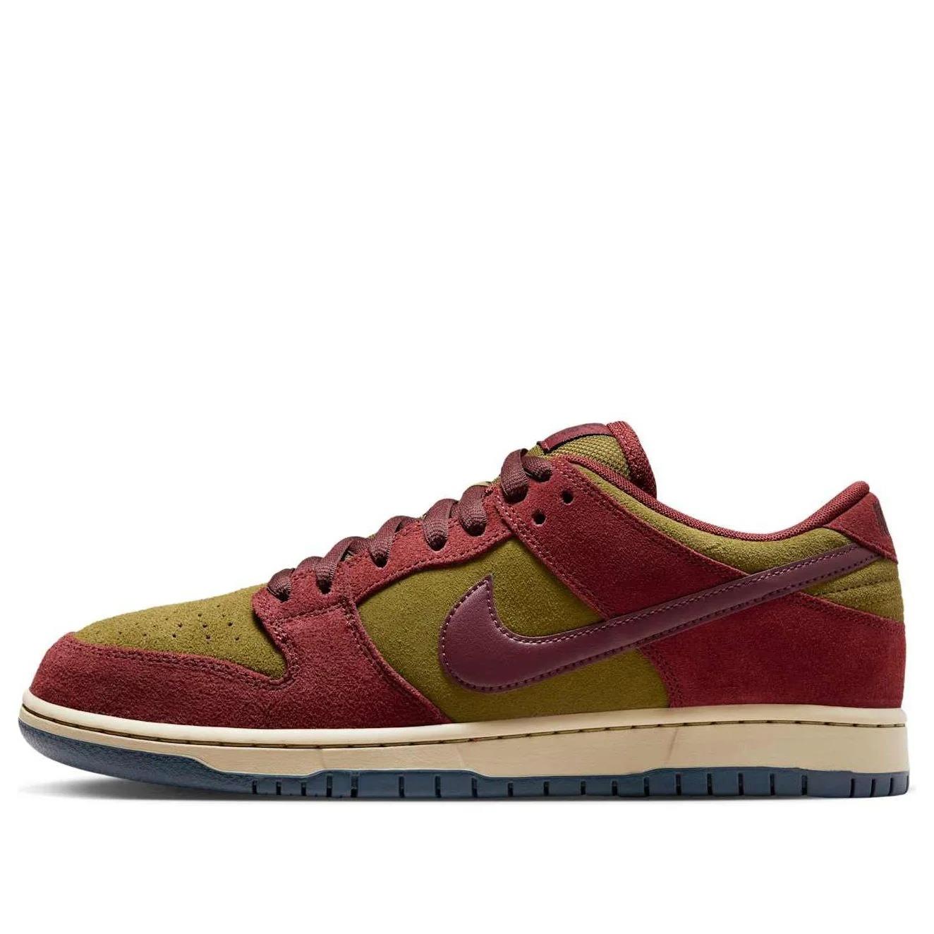 Nike SB Dunk Low Dark Team Red Olive Flak