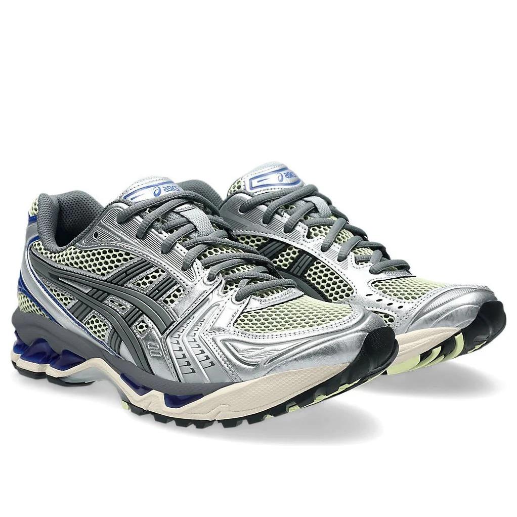 ASICS Gel-Kayano 14 
Soft Yellow Asics Blue