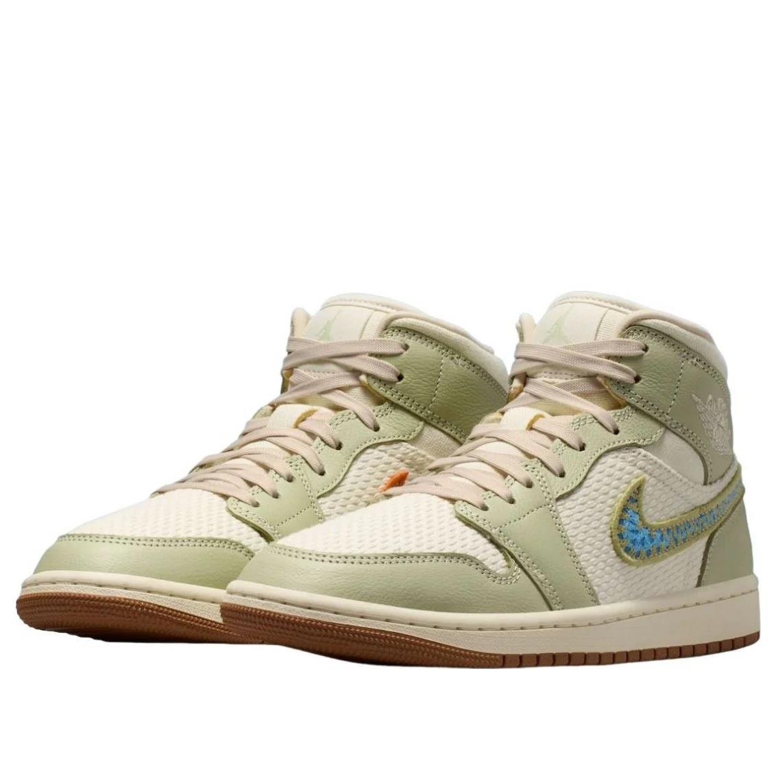 Jordan 1 Mid SE Olive Aura (Women's)