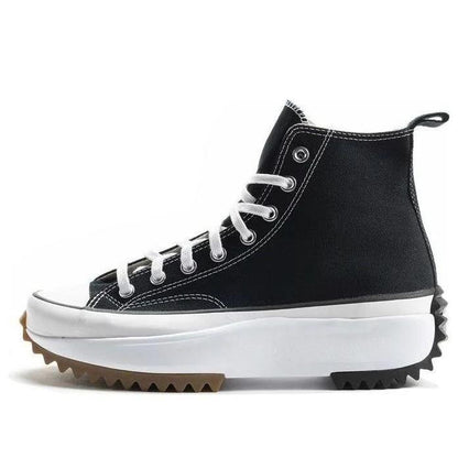 Converse Run Star Hike Hi Black White Gum size 4.5