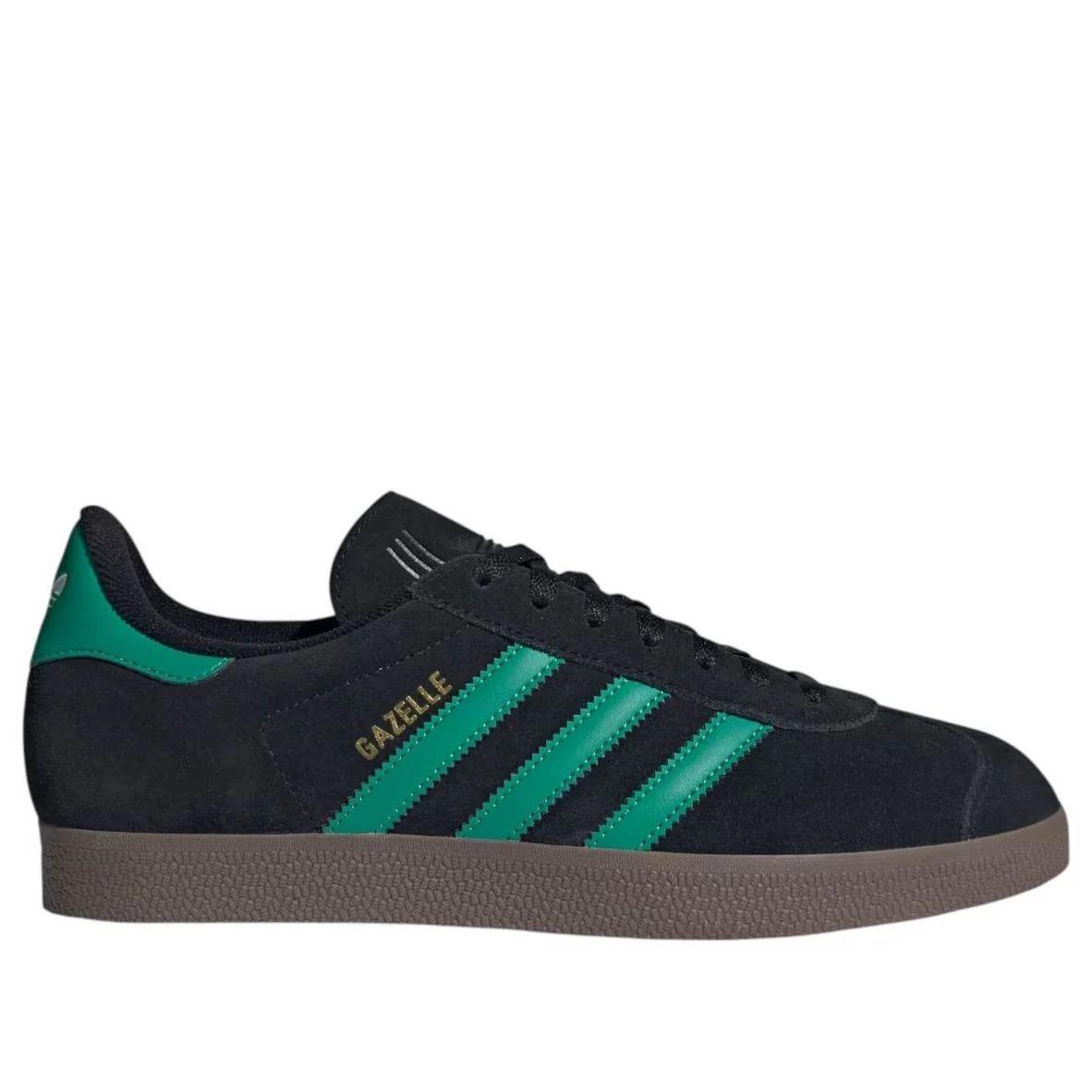 Adidas Gazelle Black Court Green