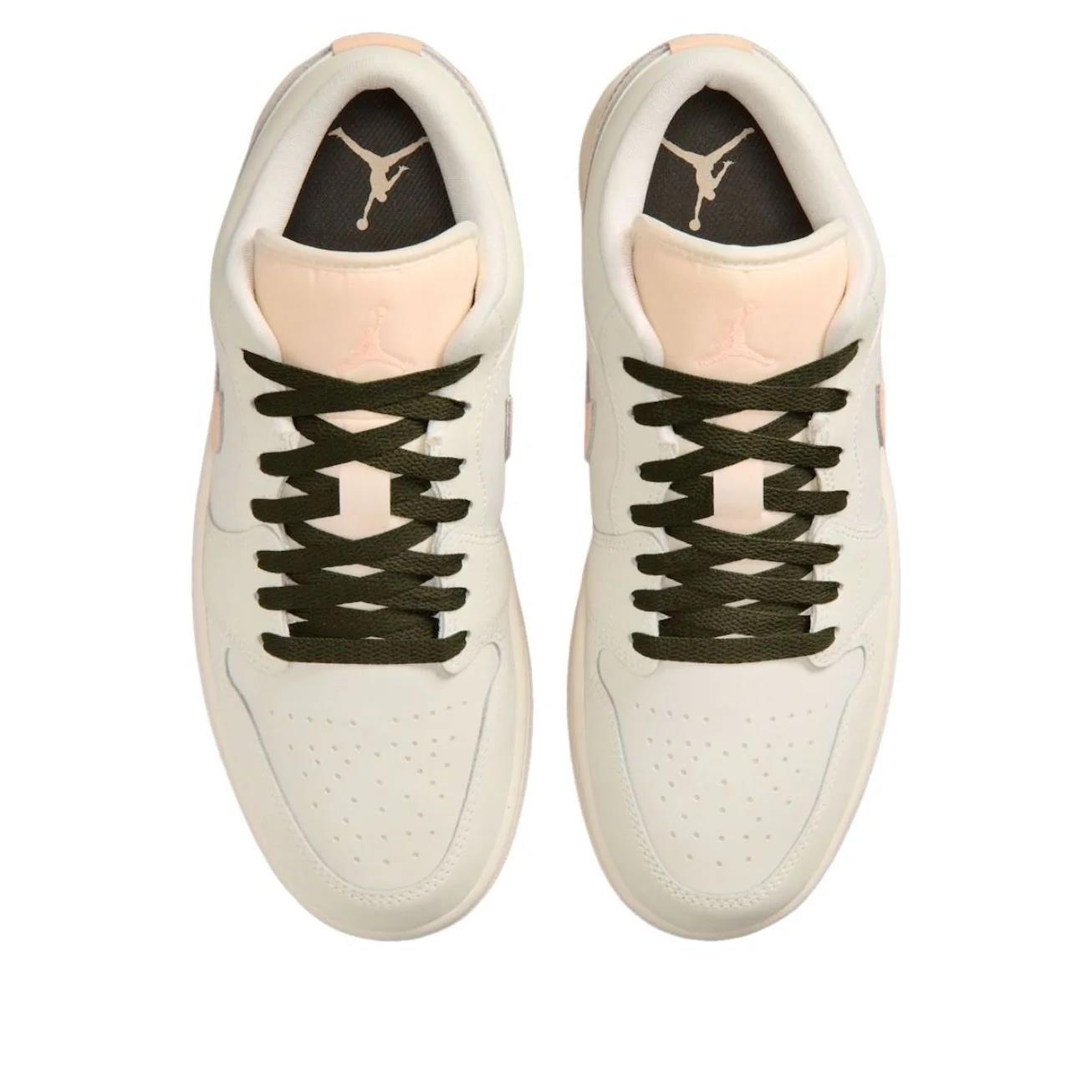 Jordan 1 Low Sail Crimson Tint Khaki (Women's) DC0774-111