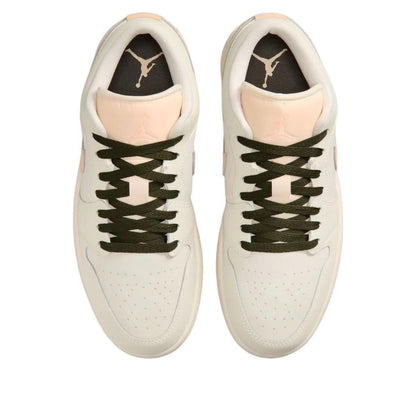 Jordan 1 Low Sail Crimson Tint Khaki (Women's) DC0774-111