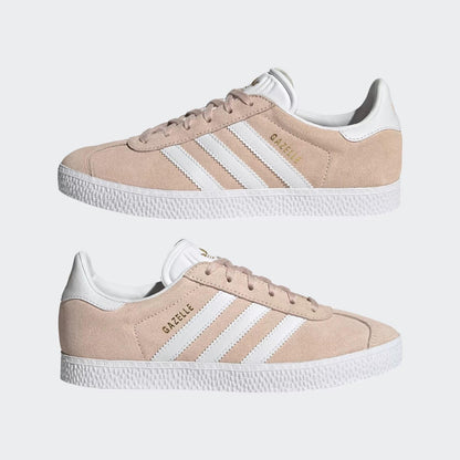 Adidas Gazelle Pink Tint Cloud White (GS) H01512 size 6.5Y/7.5WMNS