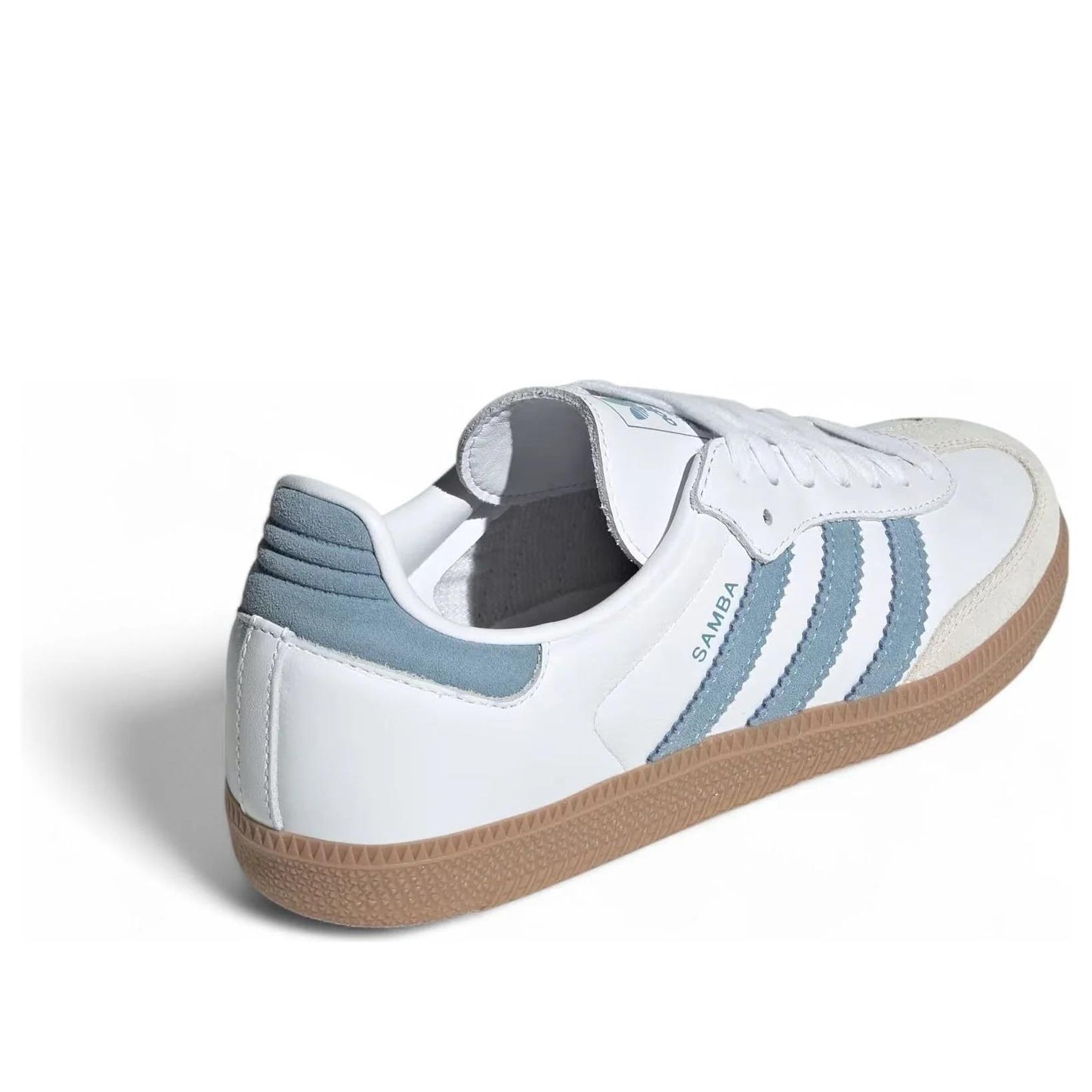 Adidas Samba OG White Alumina Ash Blue (Women's) JS1391