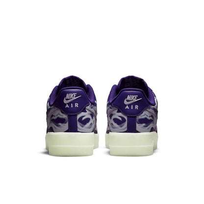 Nike Air Force 1 Low '07 QS Purple Skeleton Halloween (2021)