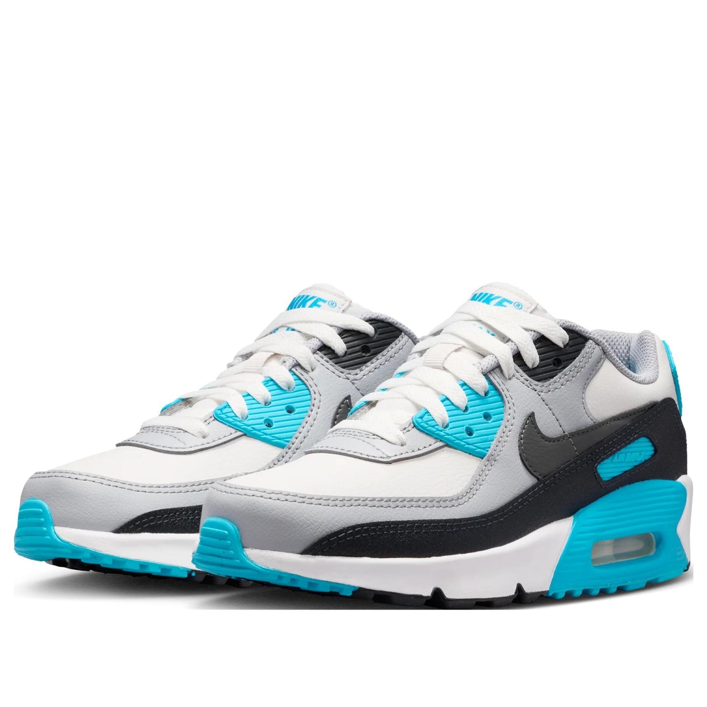 Nike Air Max 90 LTR Platinum Tint Blue Lightning (GS) CD6864-034