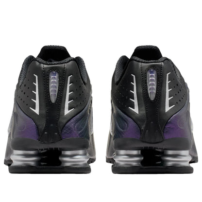 Nike Shox R4 
Black Metallic Silver Purple Dynasty