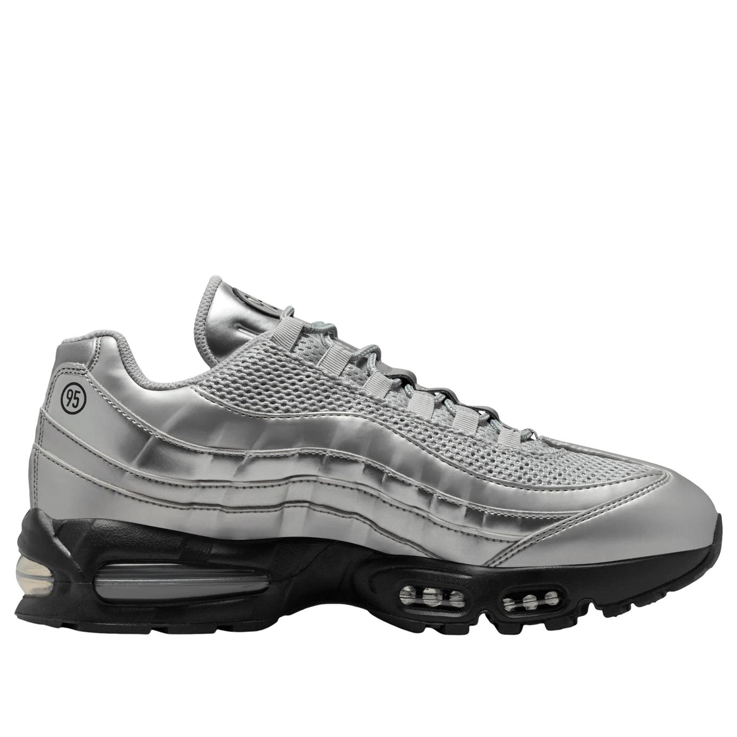 Nike Air Max 95 SE 
Big Bubble Total 90 Metallic Silver