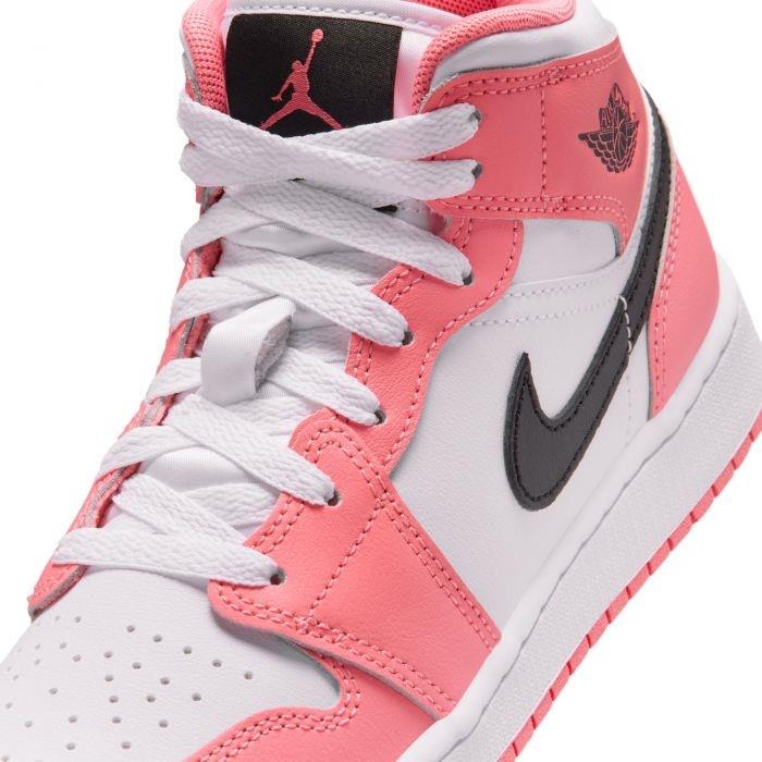 Jordan 1 Mid 
Pink Gaze (GS)