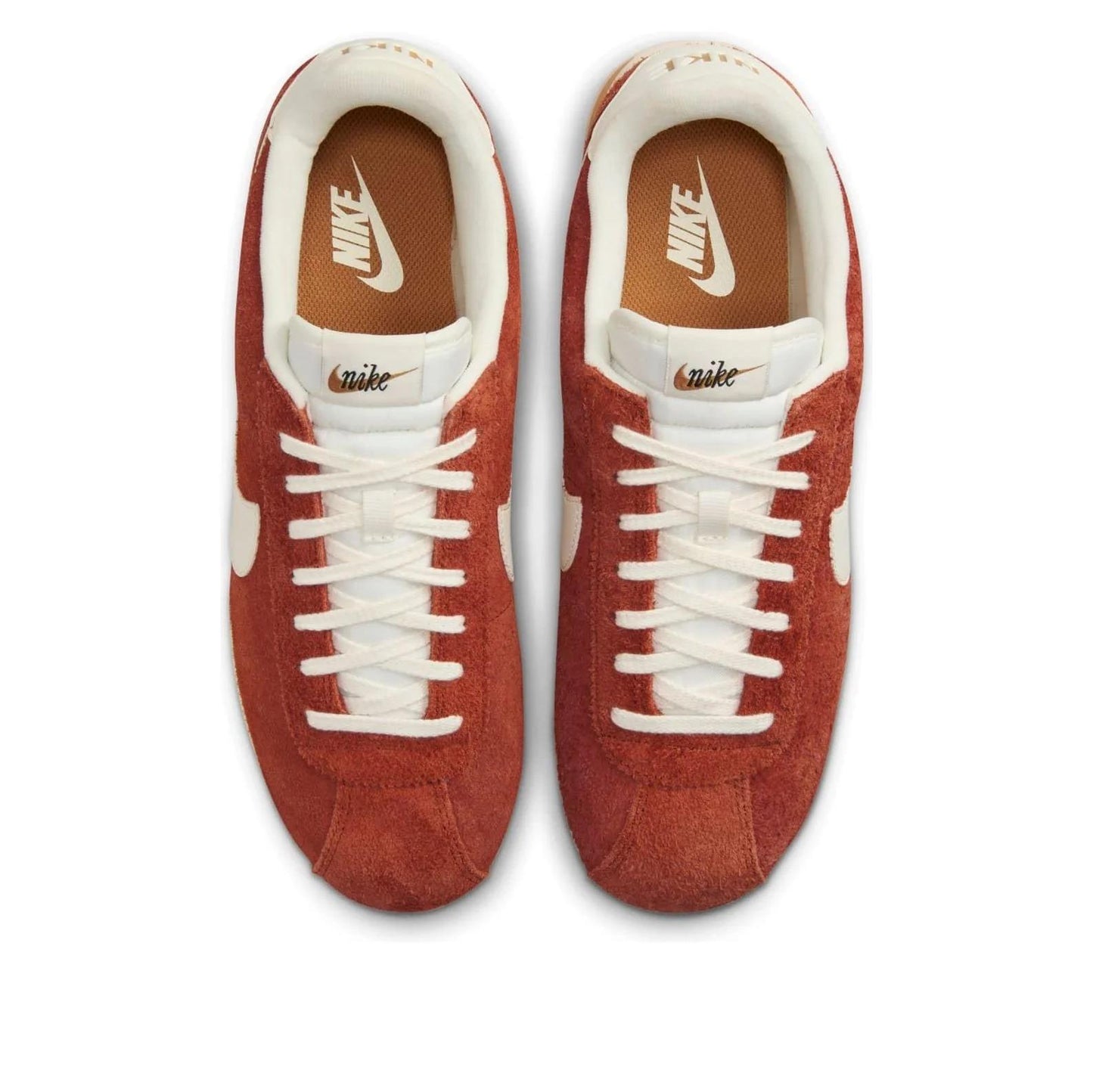 Nike Cortez SE Suede Dark Russet Flax Muslin Sail Men's HF3142-200