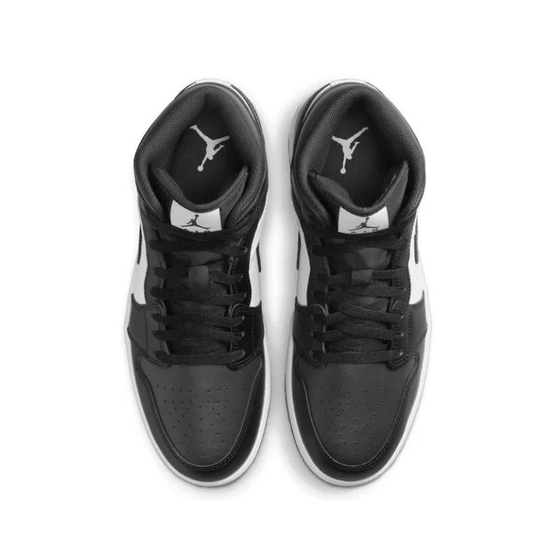 Jordan 1 Mid Off Noir Toe