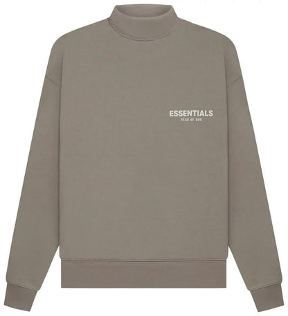 Fear of God Essentials Essentials Mockneck 'Desert Taupe' size S
