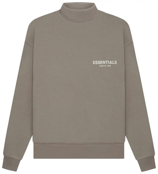 Fear of God Essentials Essentials Mockneck 'Desert Taupe' size S