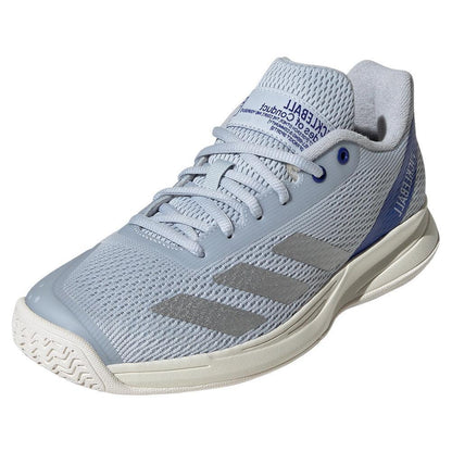 Adidas Pickleball Halo Blue Silver Metallic Lucid Blue (Women's)