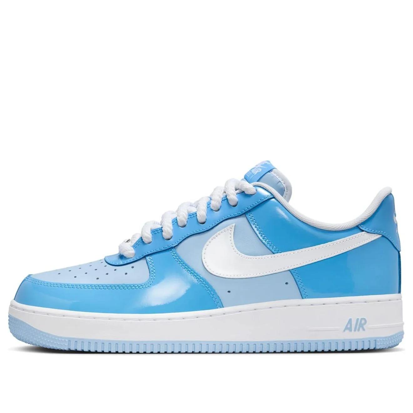 Nike Air Force 1 Low '07 LV8 Phychic Blue White Patent