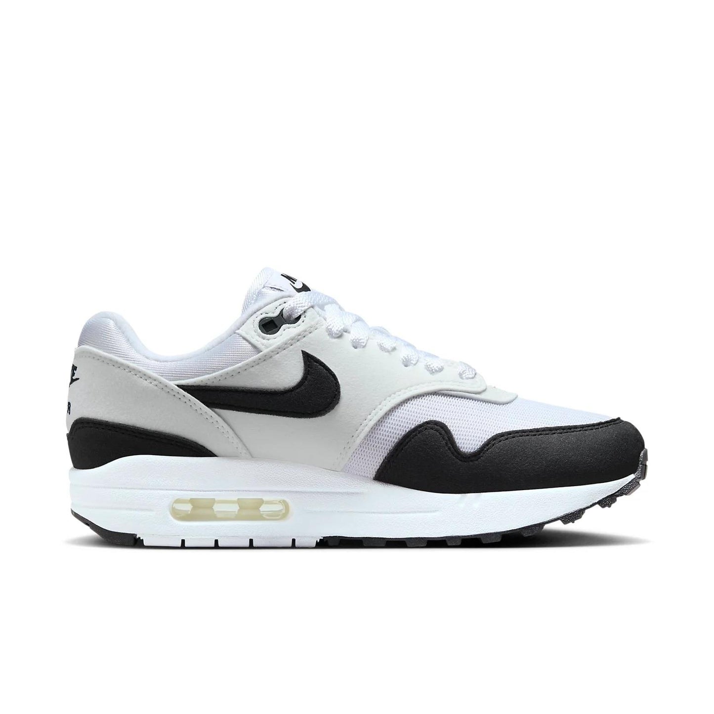 Nike Air Max 1 White Black Neutral Grey (Women's)