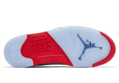 Jordan 5 Retro Fire Red Black Tongue (2025)