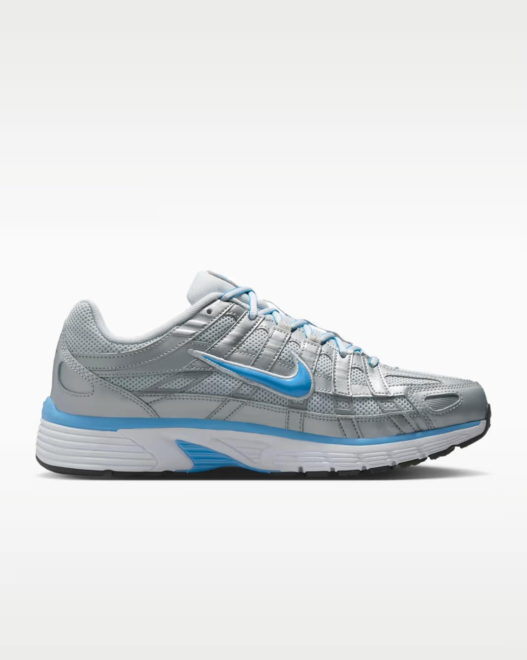 Nike P-6000 Metallic Platinum Pure Platinum Metallic Silver University Blue