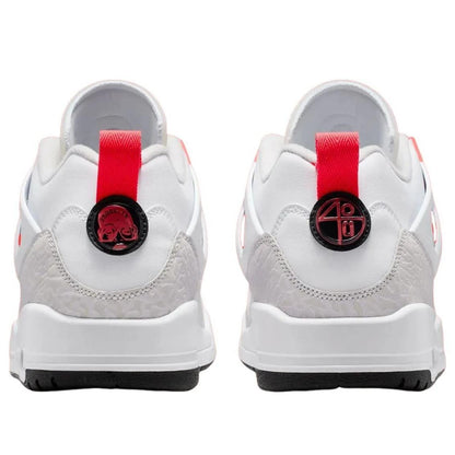Jordan Spizike Low 
White Bright Crimson