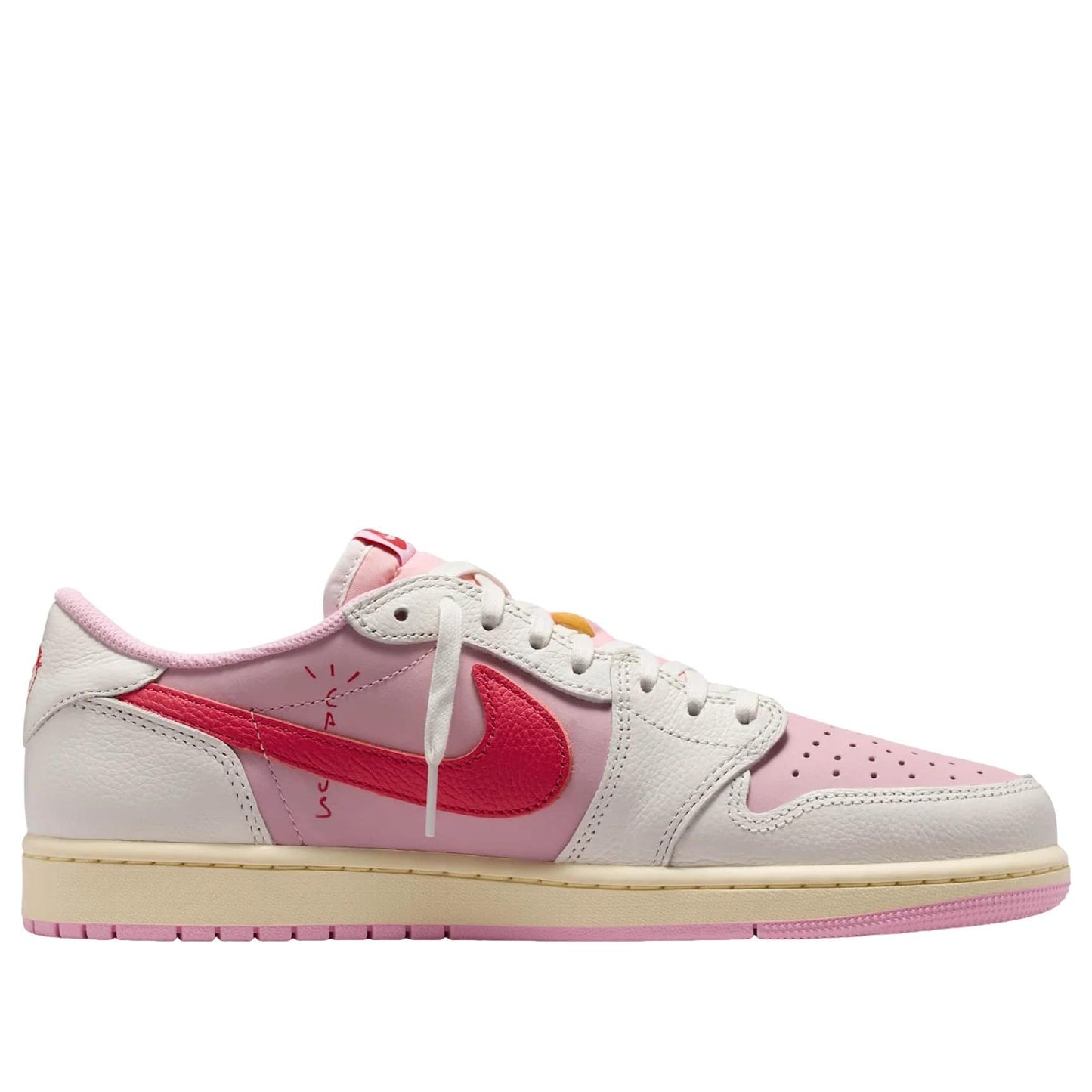 Jordan 1 Retro Low OG SP 
Travis Scott Sail Tropical Pink