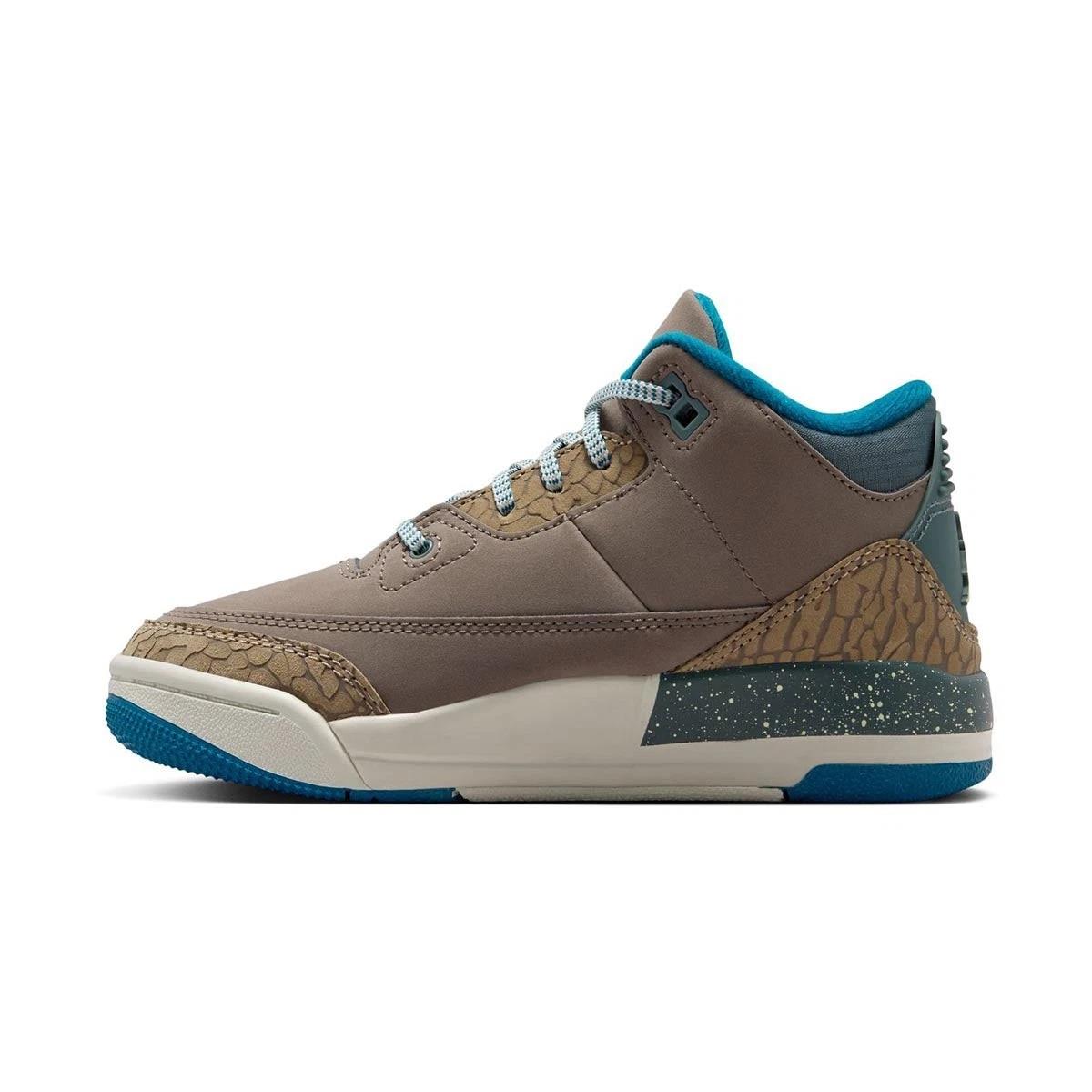 Jordan 3 Retro Olive Grey (PS) IB7064-001 & TD IB7065-001