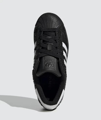 adidas Superstar II 
Patent Snakeskin Black White (Women's)