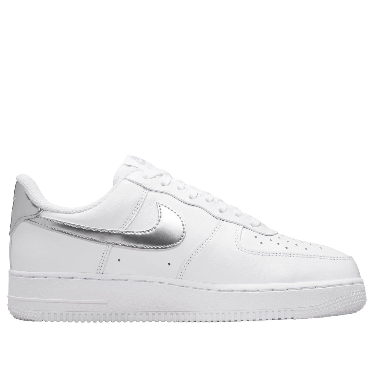 Nike Air Force 1 Low '07 SE 
White Metallic Silver (Women's)