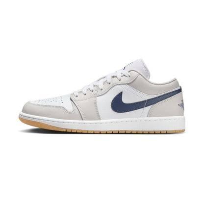 Jordan 1 Low Midnight Navy Neutral Grey Men's 553558-146