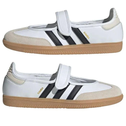 Adidas Samba Jane White Black Gum (Women's) JR1402