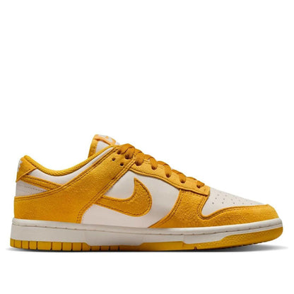 Nike Dunk Low Dark Sulfur Gold Mini Swoosh (Women's) IB4417-101