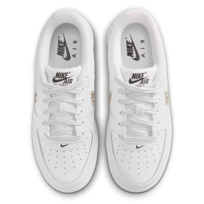 Nike Air Force 1 Low 
White Leopard Swoosh (GS)