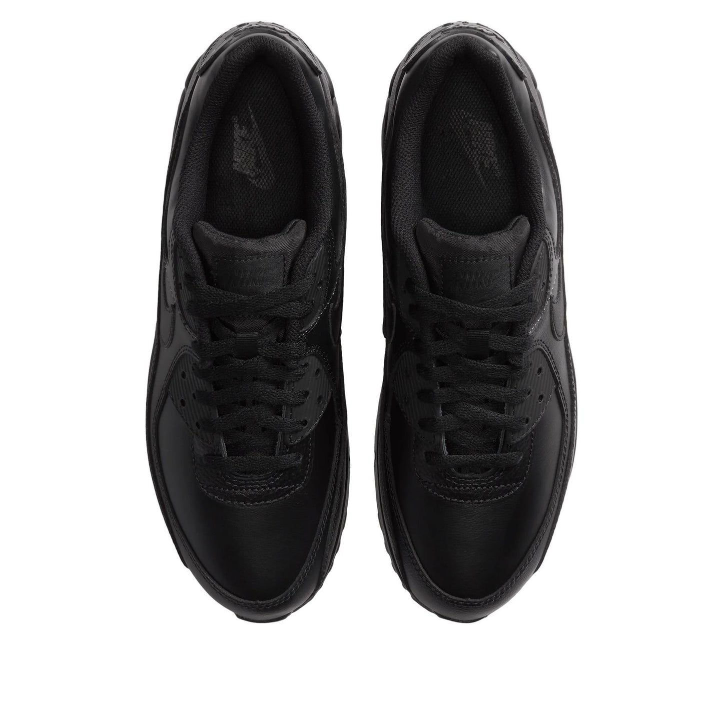 Nike Air Max 90 Leather Triple Black Men's CZ5594-001