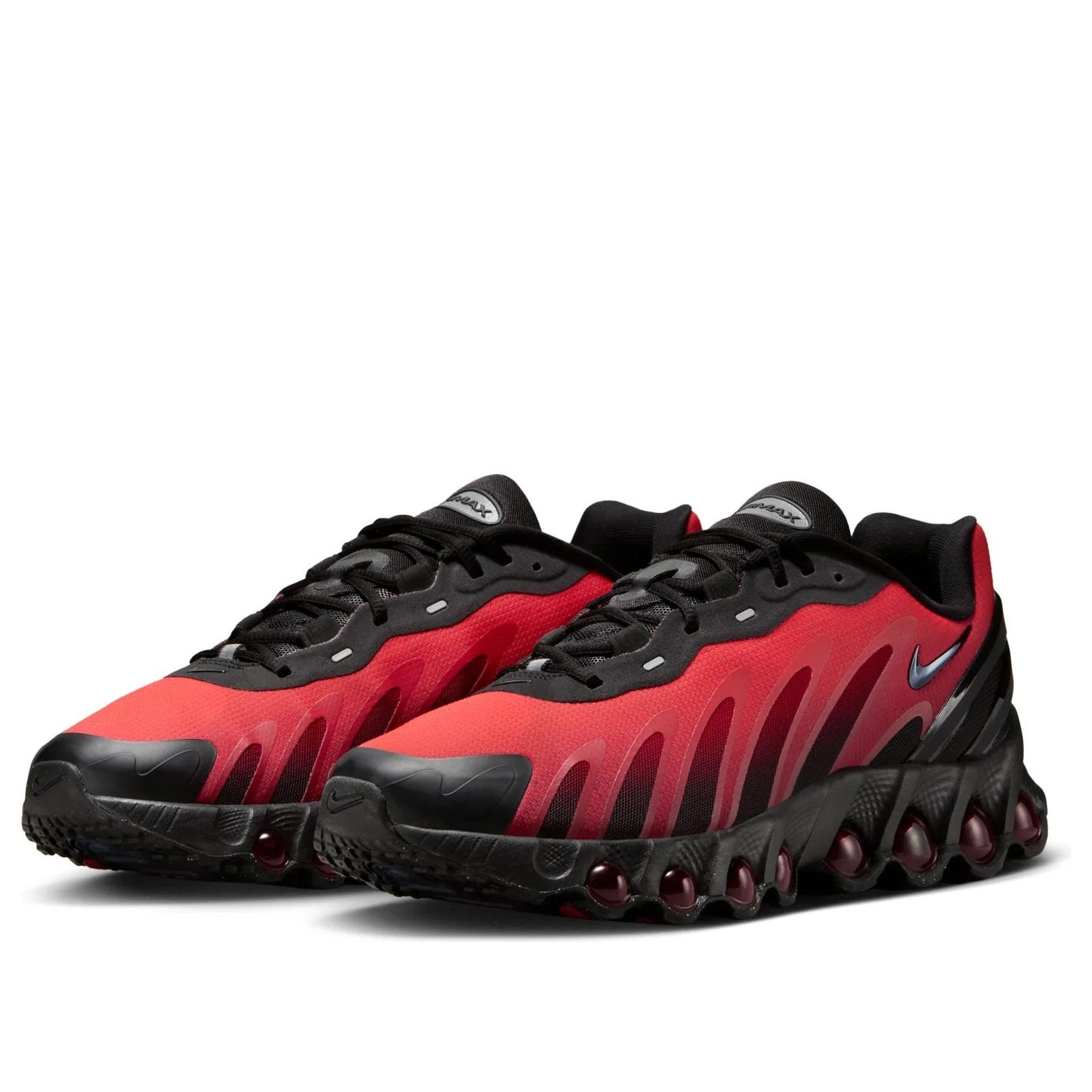 Nike Air Max Dn8 Black Bright Crimson Men's FQ7860-008 New (No Box Lid)