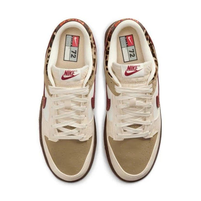 Nike Dunk Low Retro Khaki Team Red Pearl White (Women's)