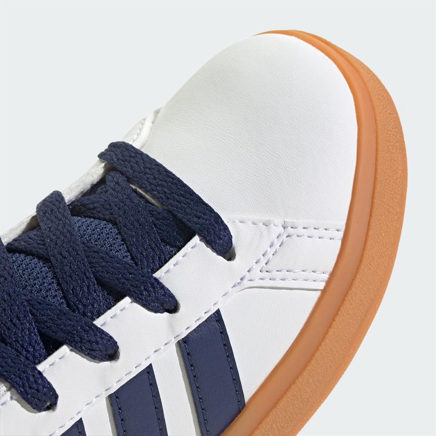 Adidas Grand Court Lifestyle Cloud White Dark Blue Gum (GS) JI0969