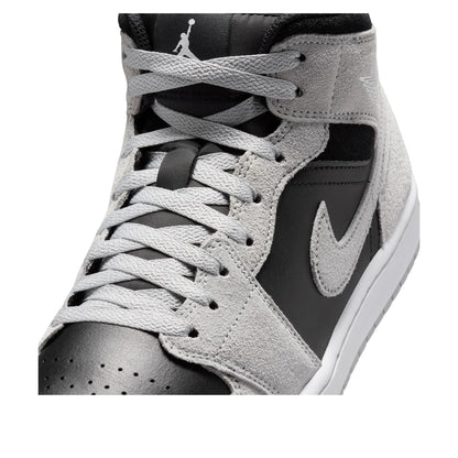 Jordan 1 Mid 
Light Smoke Grey Black