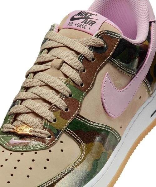 Nike Air Force 1 Low '07 LV8 Patent Camo Pink Men's HQ1967-200