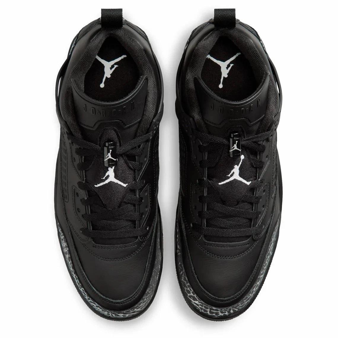 Jordan Spizike Low 
Black Metallic Silver