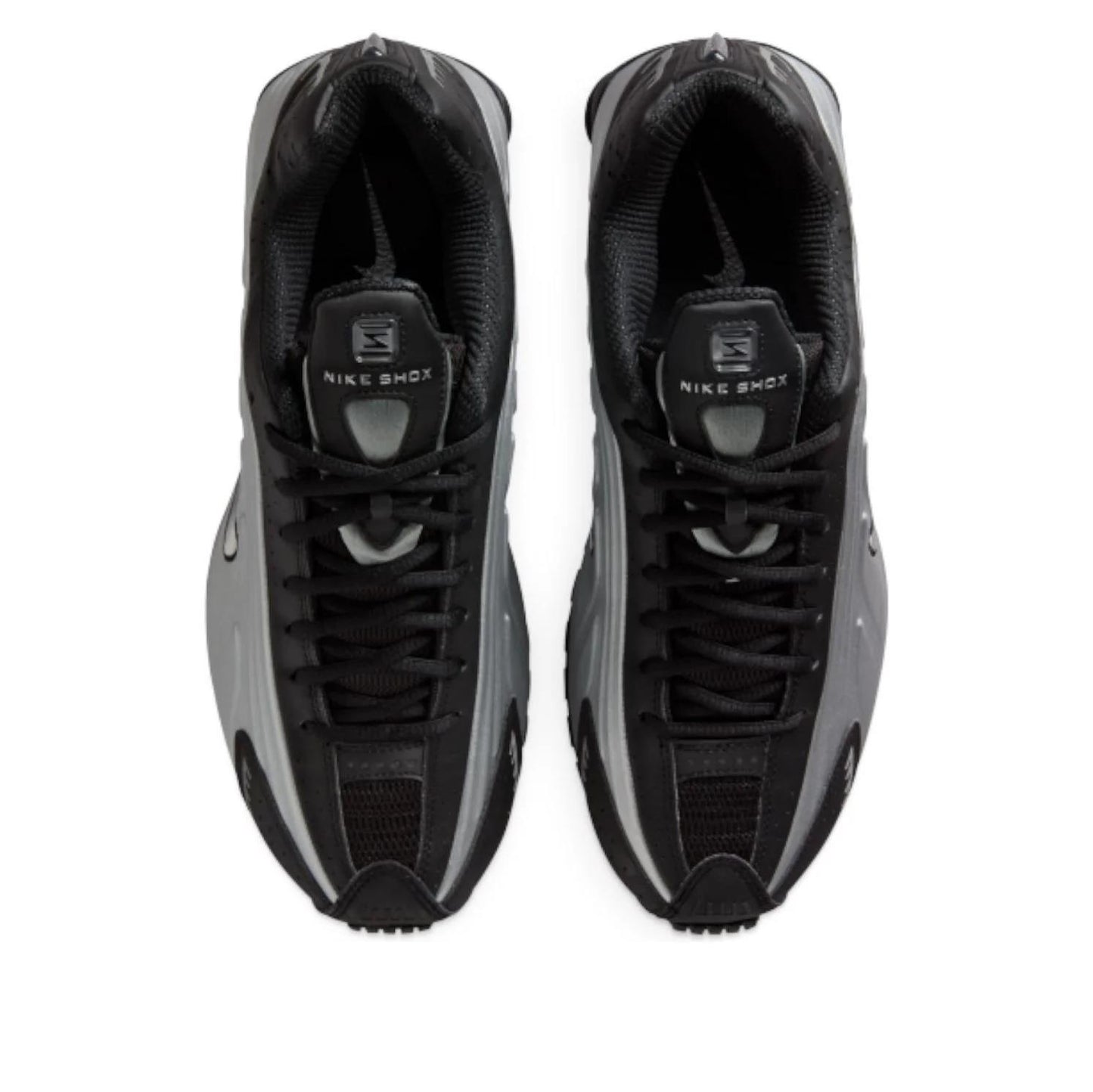 Nike Shox R4 Metallic Silver Black size 11.5