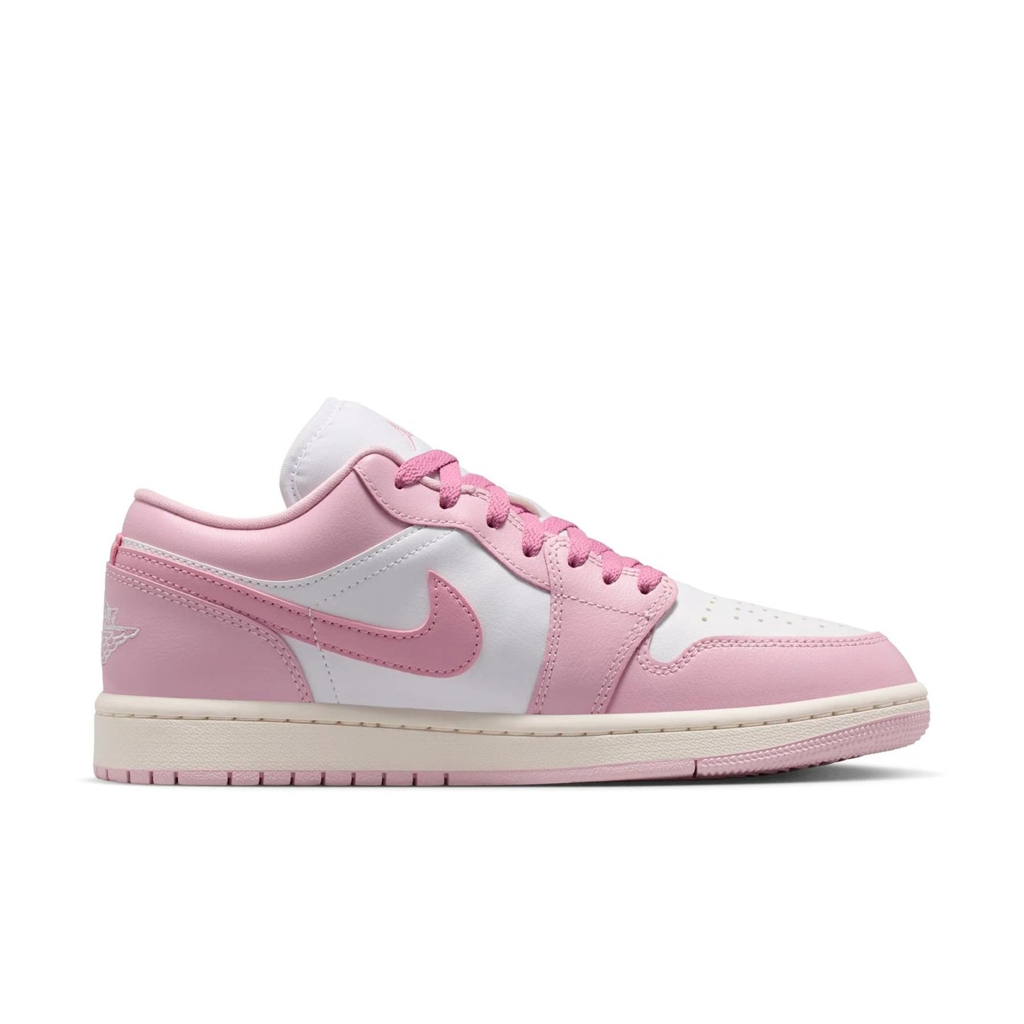 Jordan 1 Low 
Iced Carmine White (Women's)