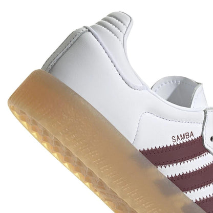 Adidas Sambae Cloud White Shadow Red (Women's) JP5610 size 9