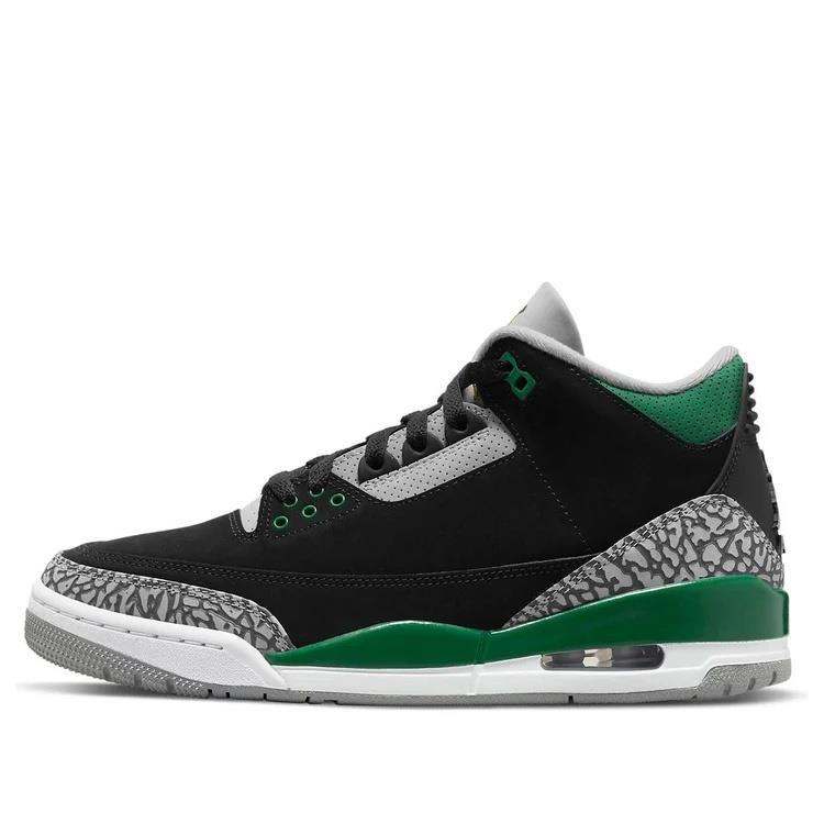 Jordan 3 Retro 
Pine Green