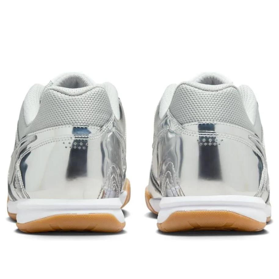 Nike Gato LV8 Metallic Silver White Gum Light Brown