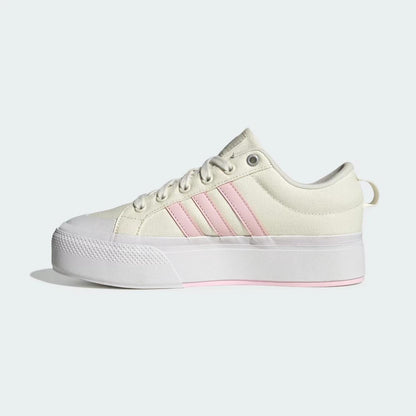 Adidas Women's Bravada 2.0 Platform 'Off White Clear Pink' Shoes JI1799 size 11