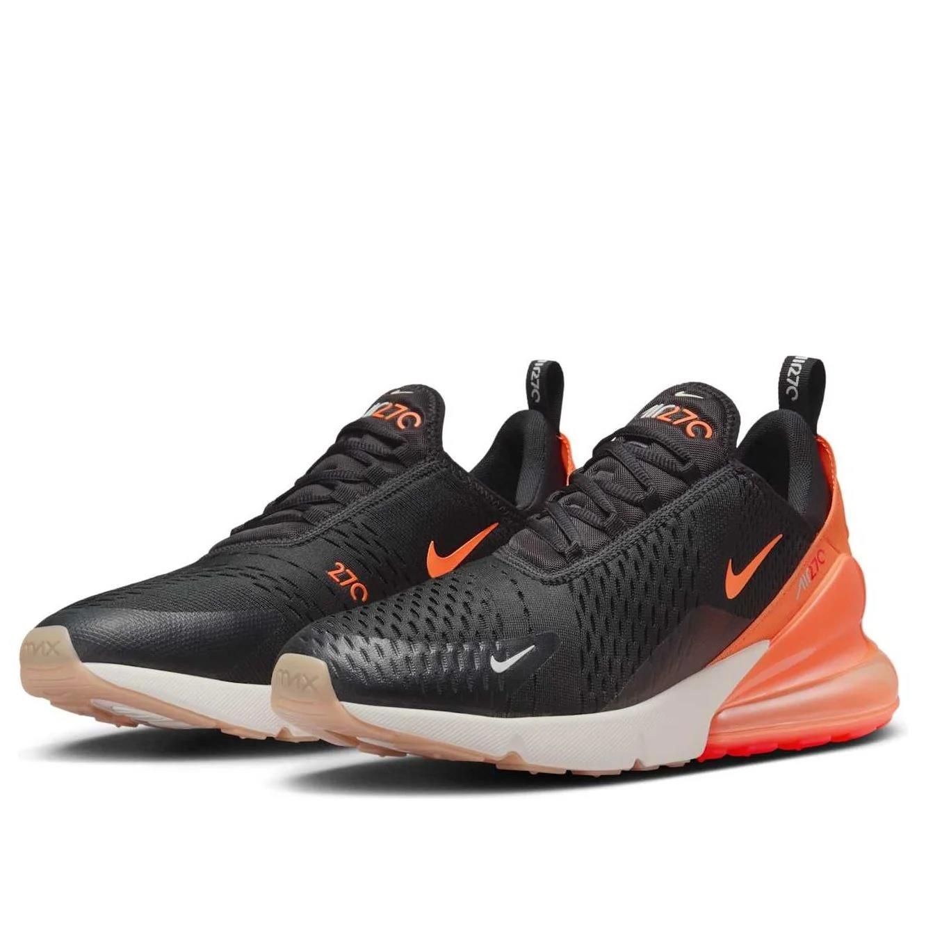 Nike Air Max 270 Black Phantom Total Orange